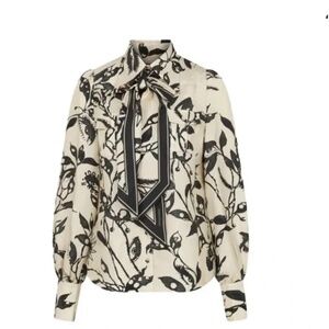 Zimmermann Silk Tie Blouse